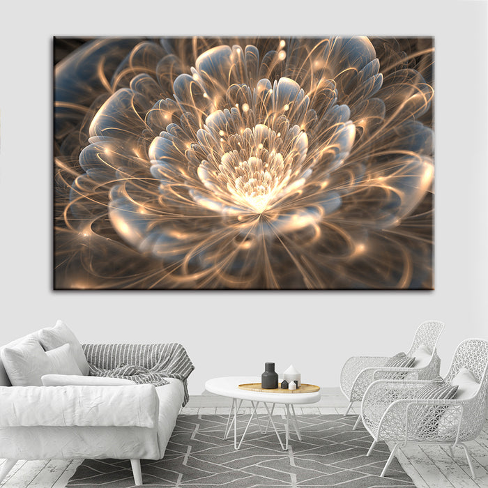 Mystical Flower - Canvas Wall Art Painting