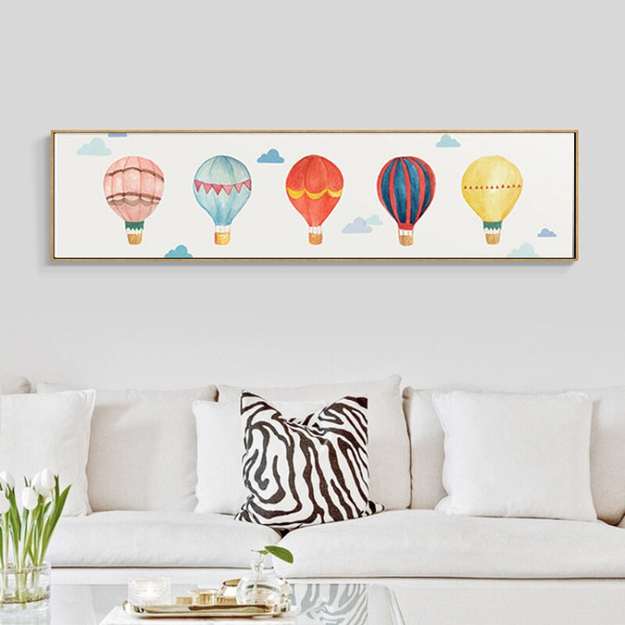 Hot Air Balloon - Canvas Wall Art Painting