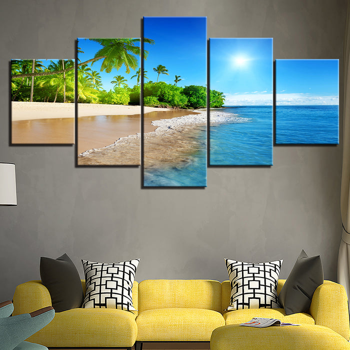 Sunny Beach - Canvas Wall Art Painting