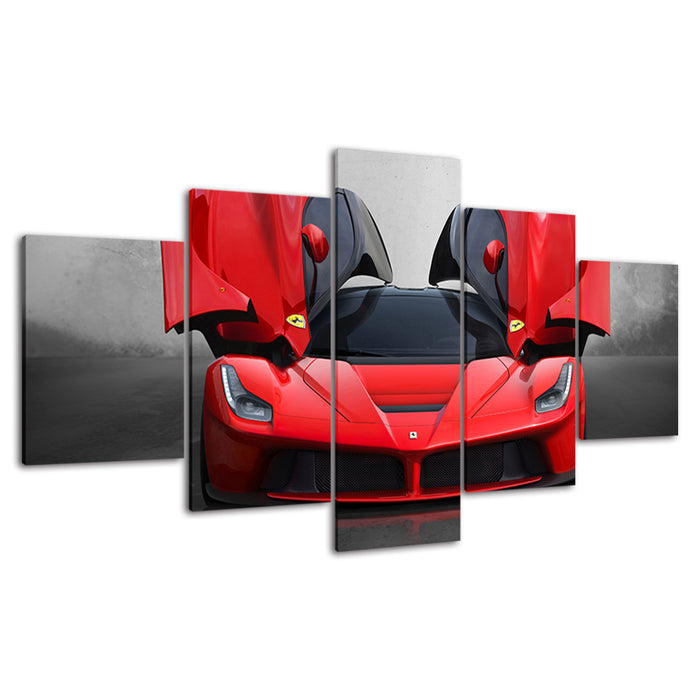 Luxury Ferrari Car - Canvas Wall Art Painting