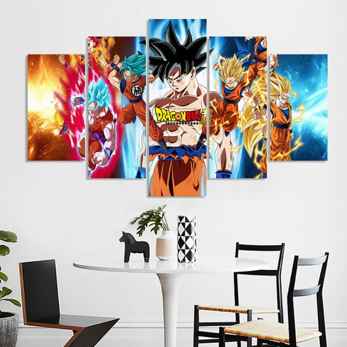 Super Dragon Ball Z - Canvas Wall Art Painting