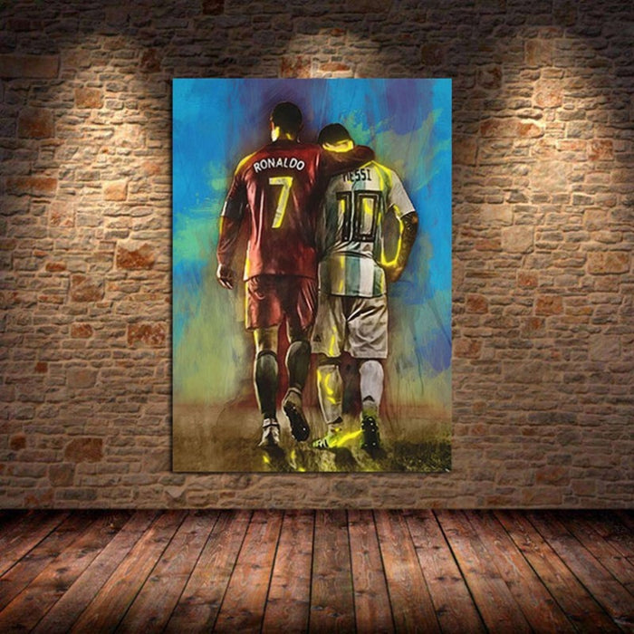 Lionel Messi And Other Players Posters