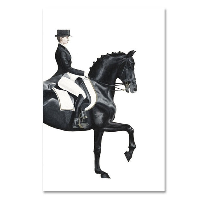 Luxurious Figure Horse  - Canvas Wall Art Painting