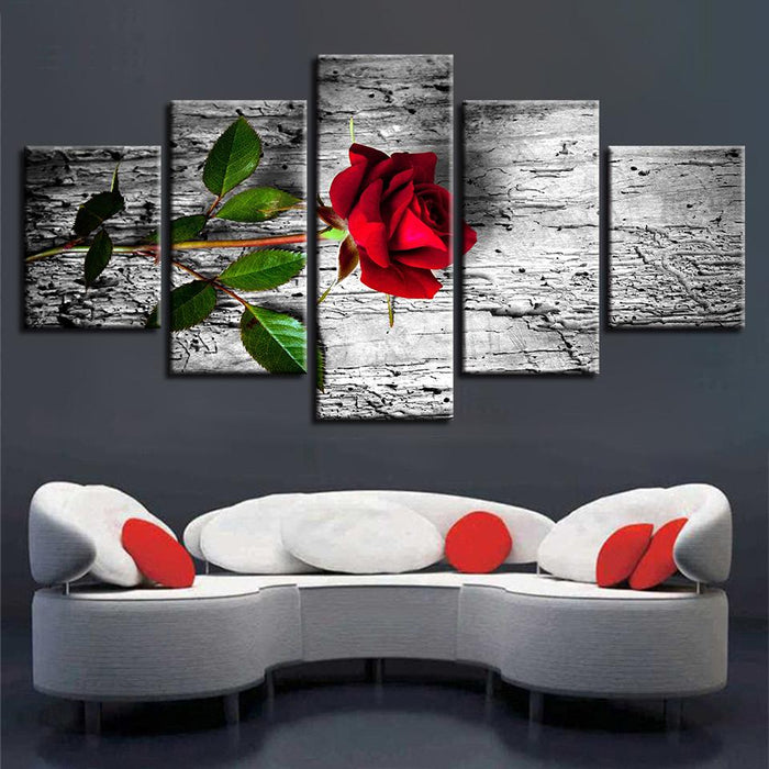 Red Rose - Canvas Wall Art Painting