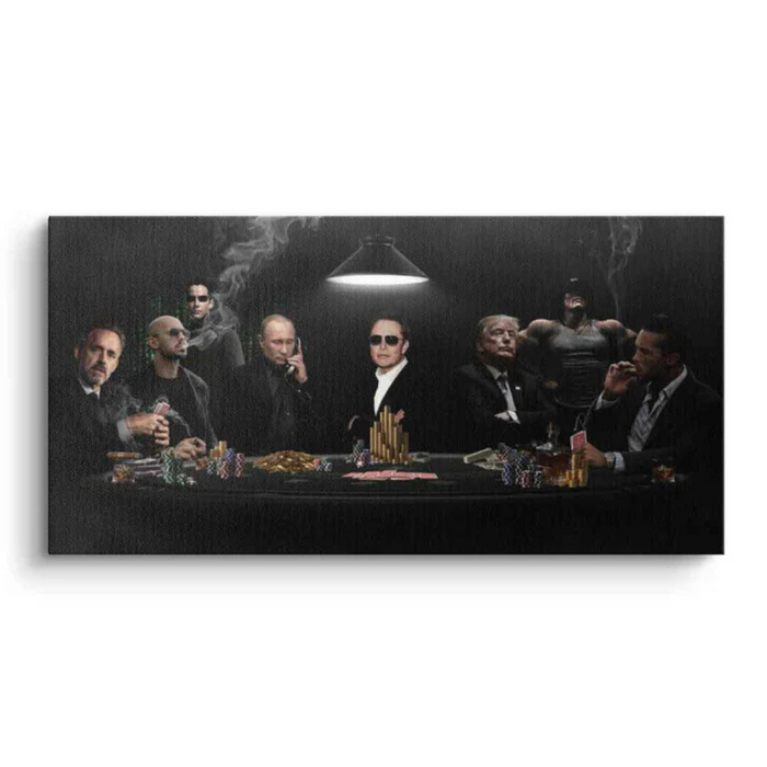 Poker Themed Decorative Wall Art Poster