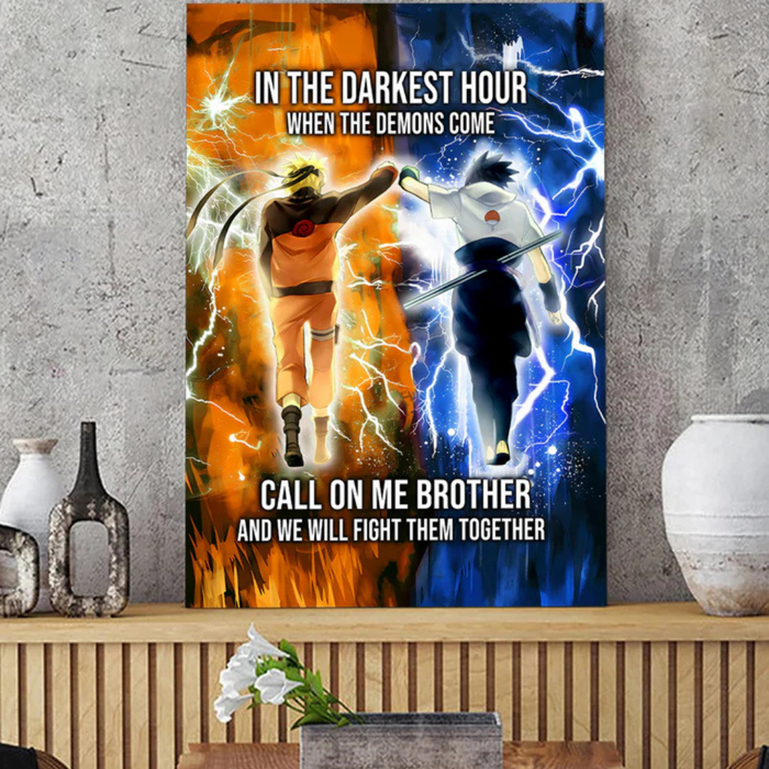 Brotherhood Strength Canvas Wall Art