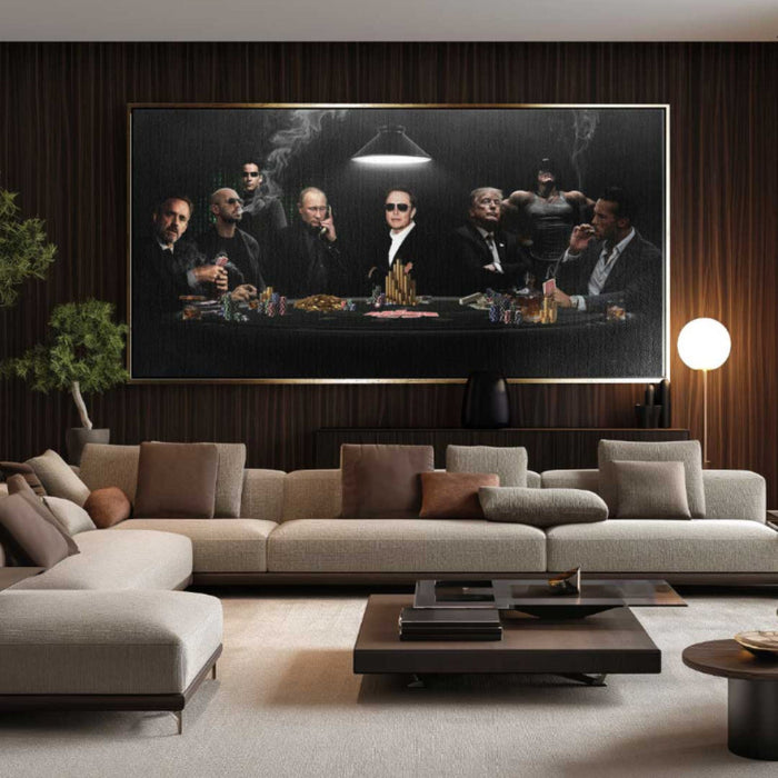 Poker Themed Decorative Wall Art Poster