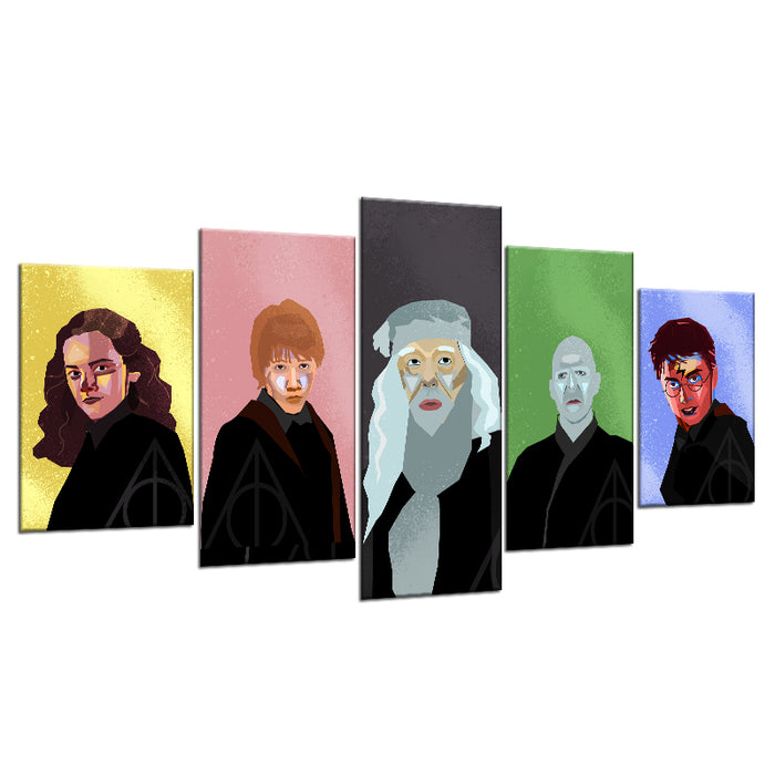 Harry Potter Characters - Canvas Wall Art Painting