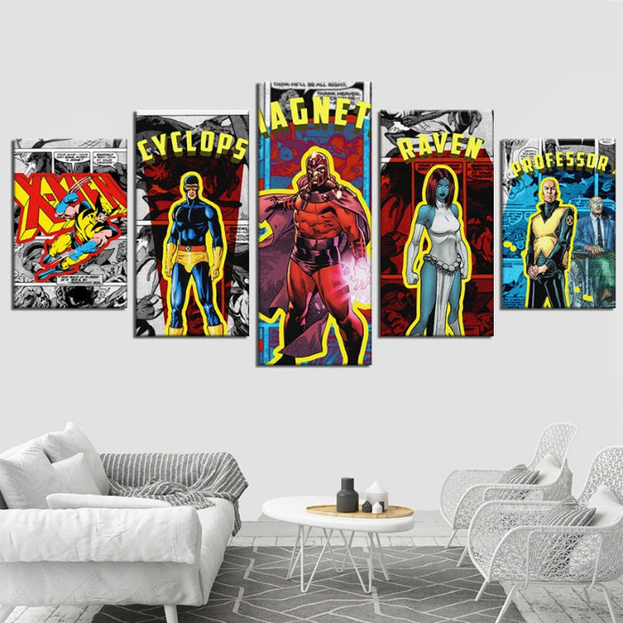 Marvel Comic Superheroes - Canvas Wall Art Painting
