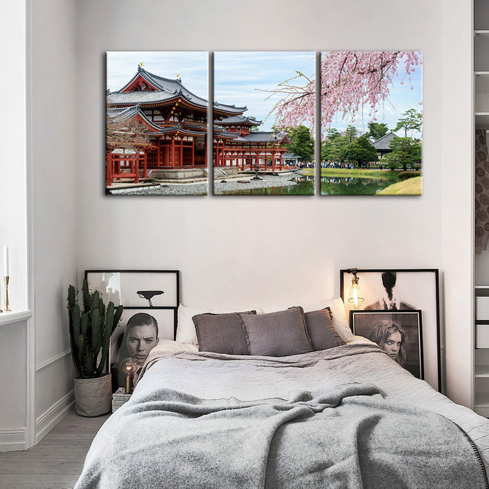 Temple Park 3 Piece - Canvas Wall Art Painting