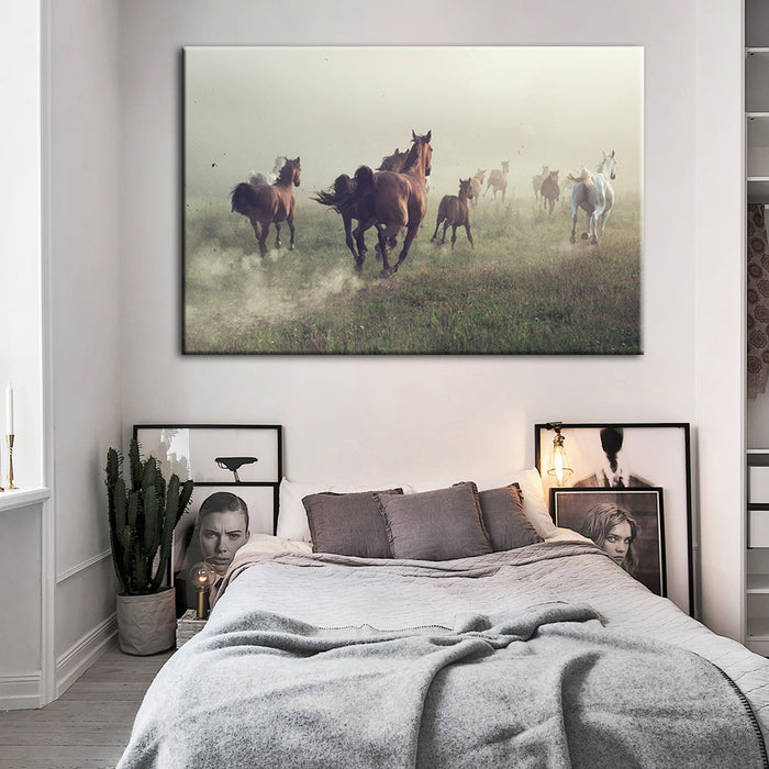 Running Horses - Canvas Wall Art Painting