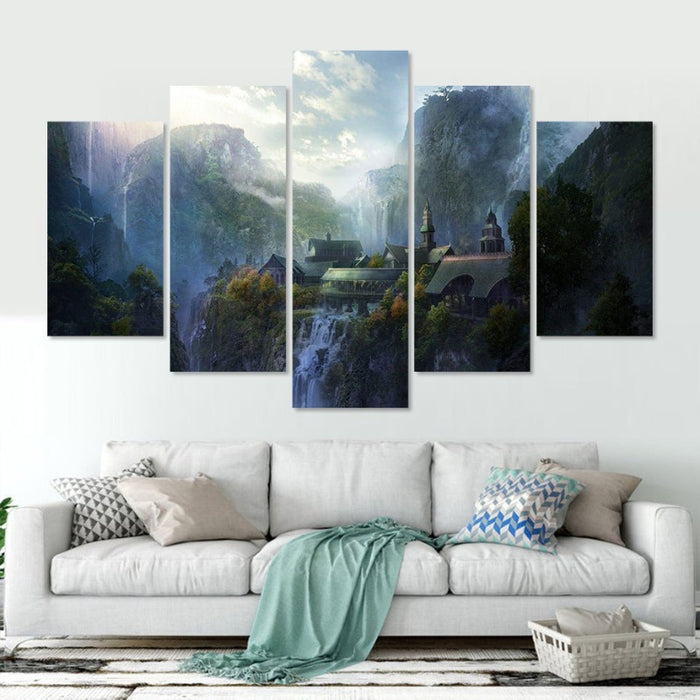 The Lord Of Rings Scenery - Canvas Wall Art Painting