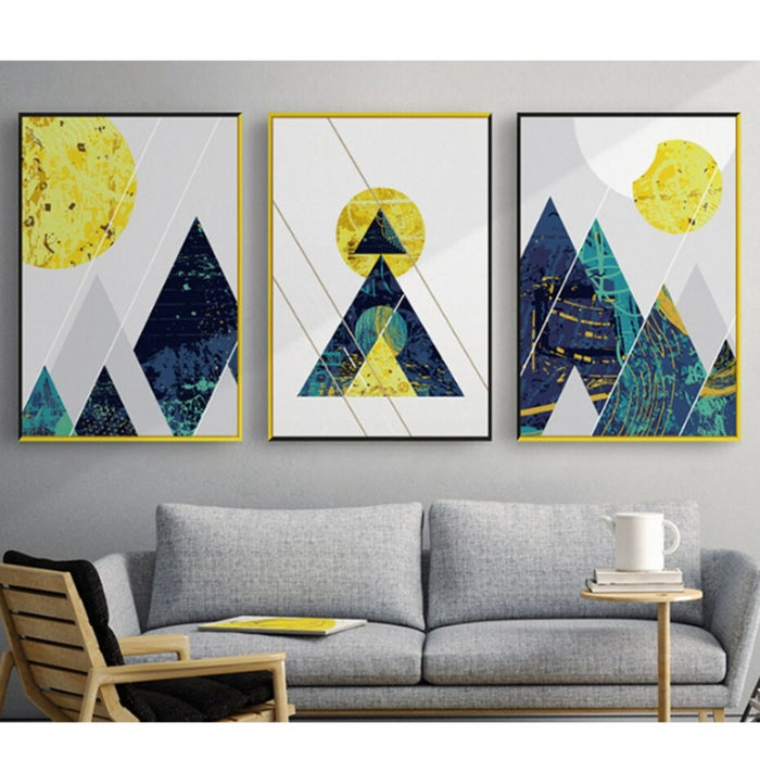 Blue Mountains - Canvas Wall Art Painting