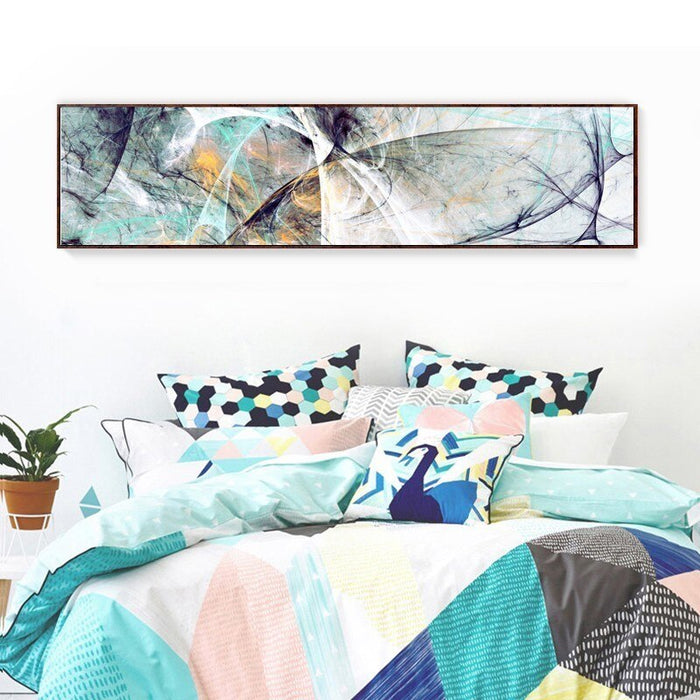 Modern Abstract Psychedelic - Canvas Wall Art Painting