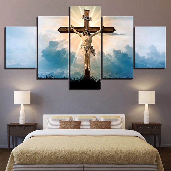 Jesus On The Cross - Canvas Wall Art Painting