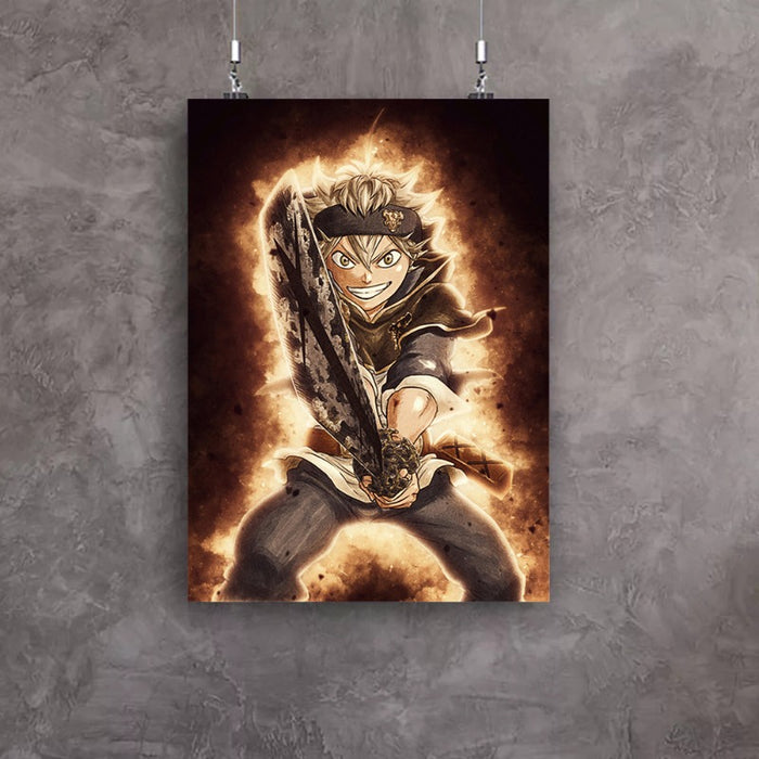 Anime Fighter - Canvas Wall Art Painting