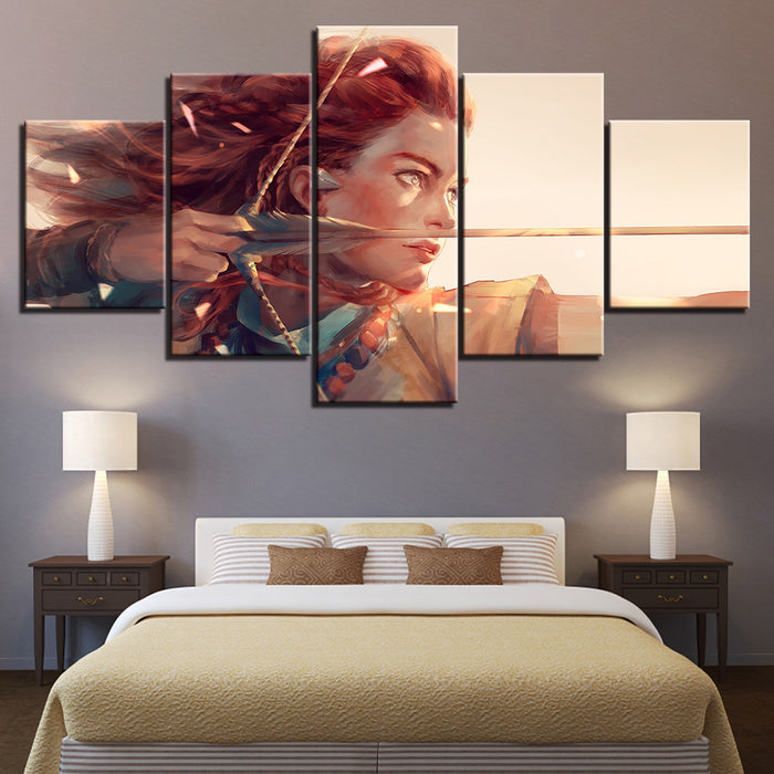 Bow And Arrow - Canvas Wall Art Painting
