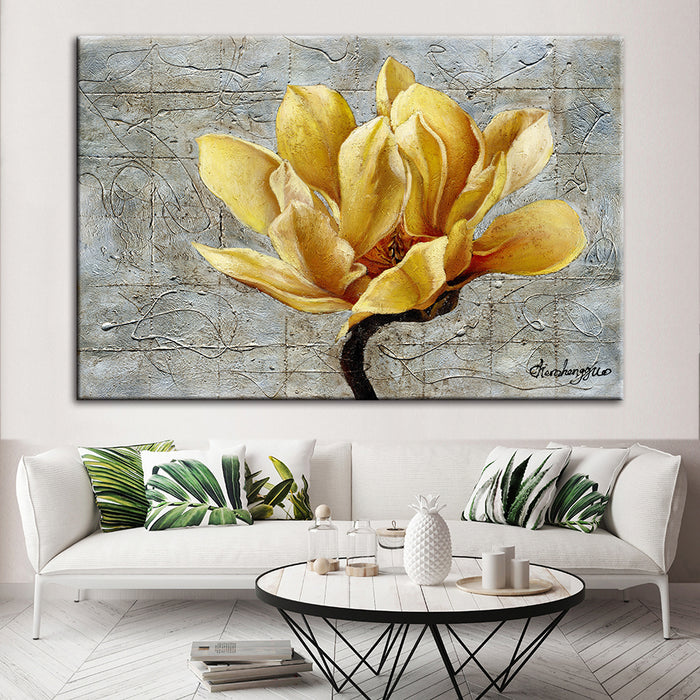 Yellow Lily - Canvas Wall Art Painting