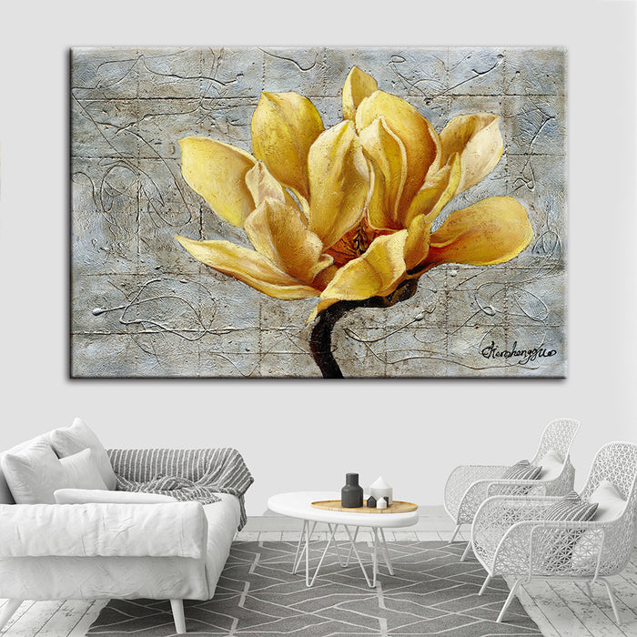 Yellow Lily - Canvas Wall Art Painting