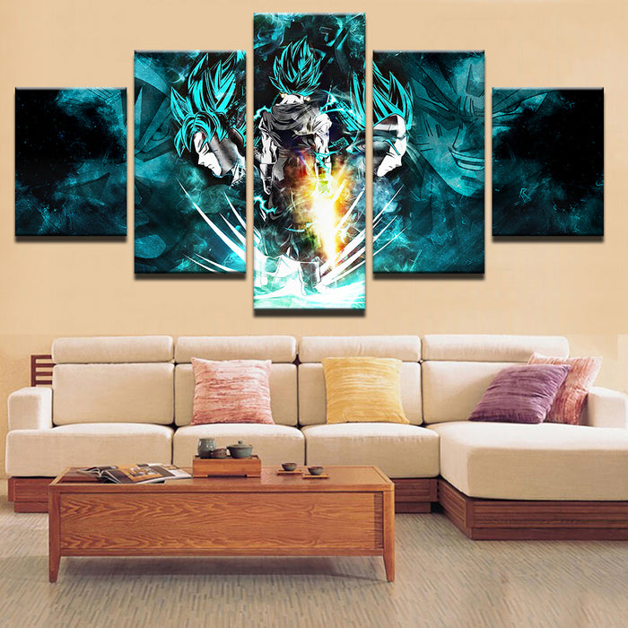 Powerful Force 5 Piece - Canvas Wall Art Painting