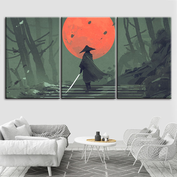 Warrior of Japan - Canvas Wall Art Painting