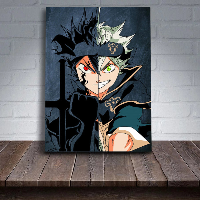 Double Anime Boy - Canvas Wall Art Painting