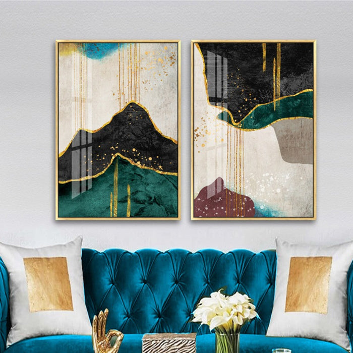 Gold Is Elegance - Canvas Wall Art Painting