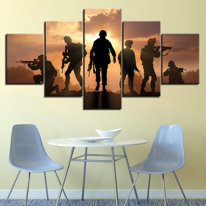 Our Heroes - Canvas Wall Art Painting
