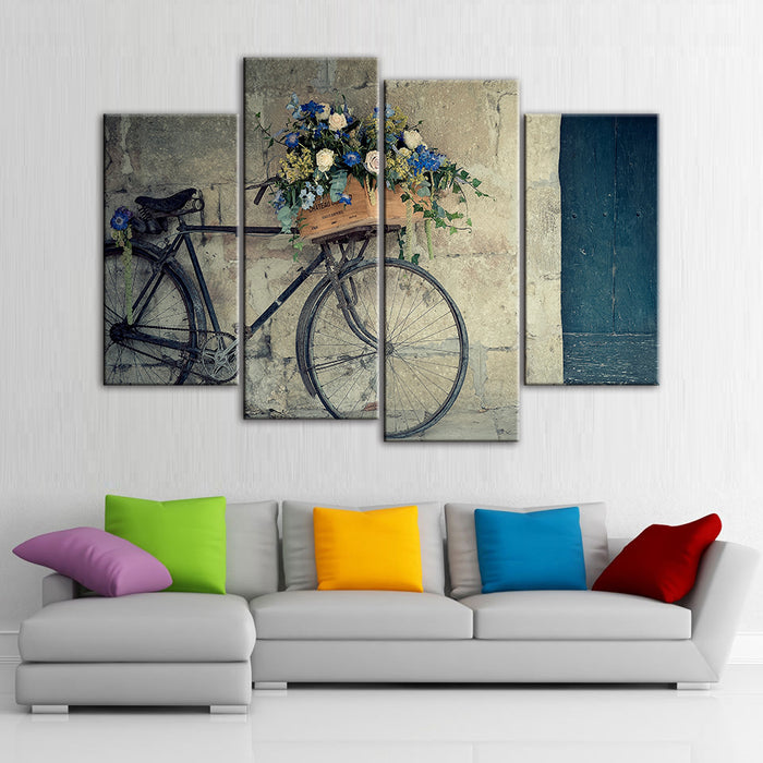 Classic Bicycle-Canvas Wall Art Painting