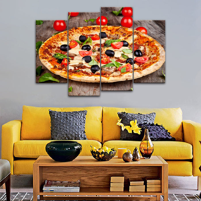 Gourmet Pizza - Canvas Wall Art Painting