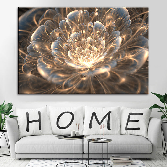 Mystical Flower - Canvas Wall Art Painting