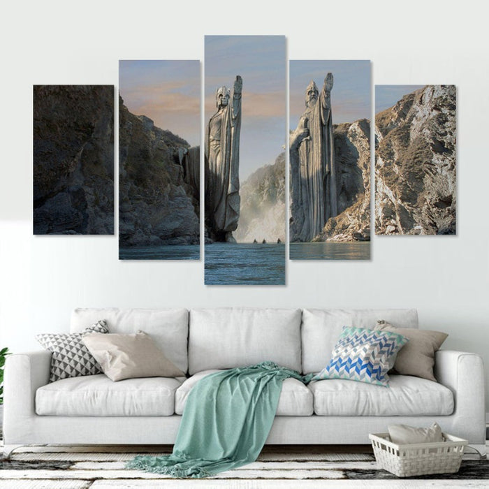 The Pillars Of Kings - Canvas Wall Art Painting