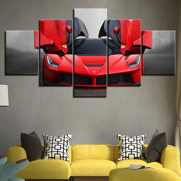 Luxury Ferrari Car - Canvas Wall Art Painting