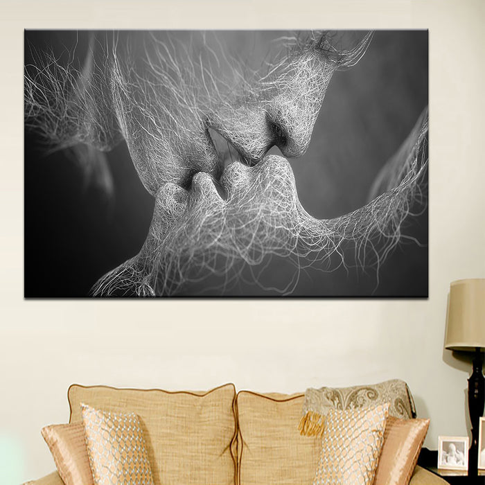 Lines Of Lovers - Canvas Wall Art Painting