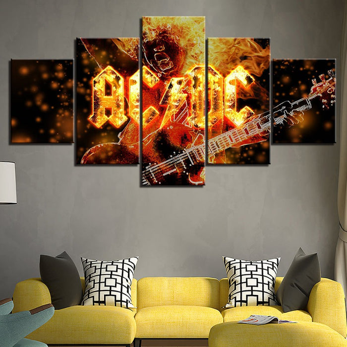 ACDC - Canvas Wall Art Painting