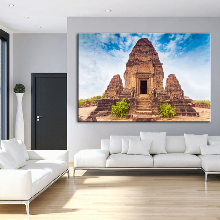 Ancient Temple - Canvas Wall Art Painting