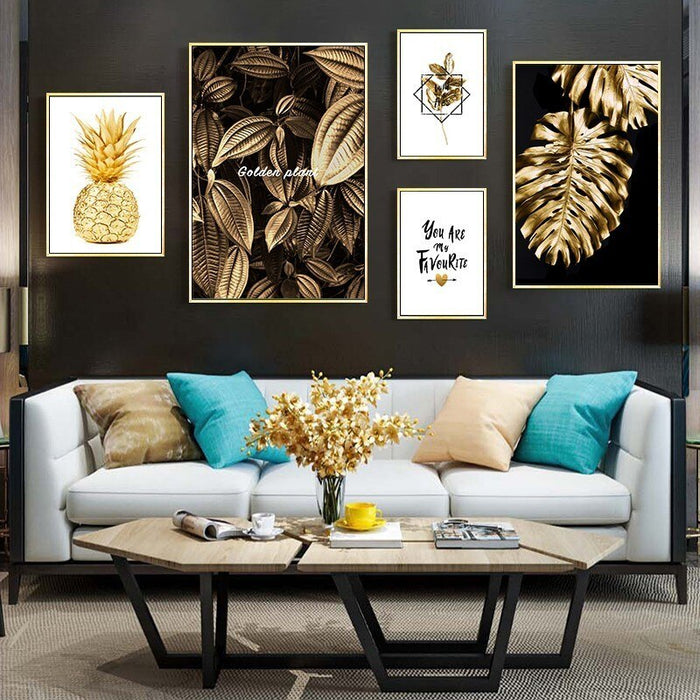 My Favorite Pineapple - Canvas Wall Art Painting