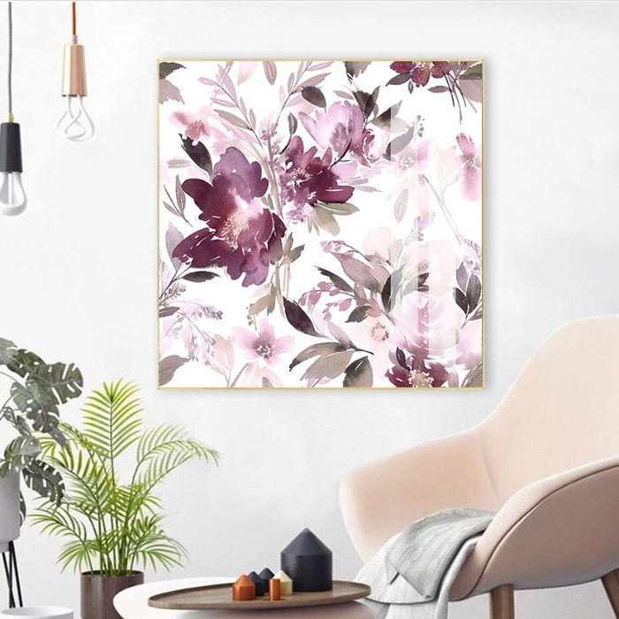 Bloom Lavender Floral - Canvas Wall Art Painting
