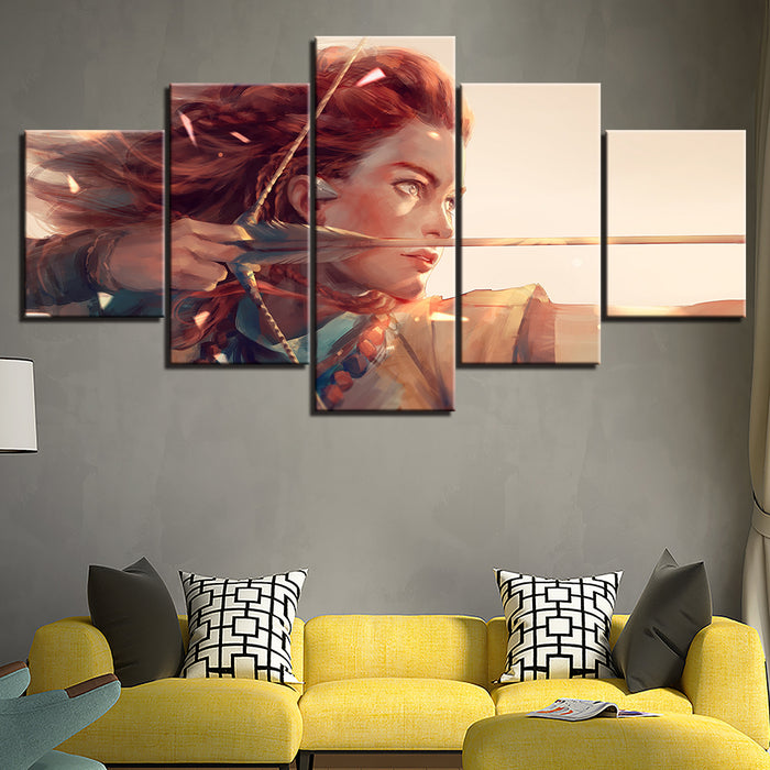 Bow And Arrow - Canvas Wall Art Painting