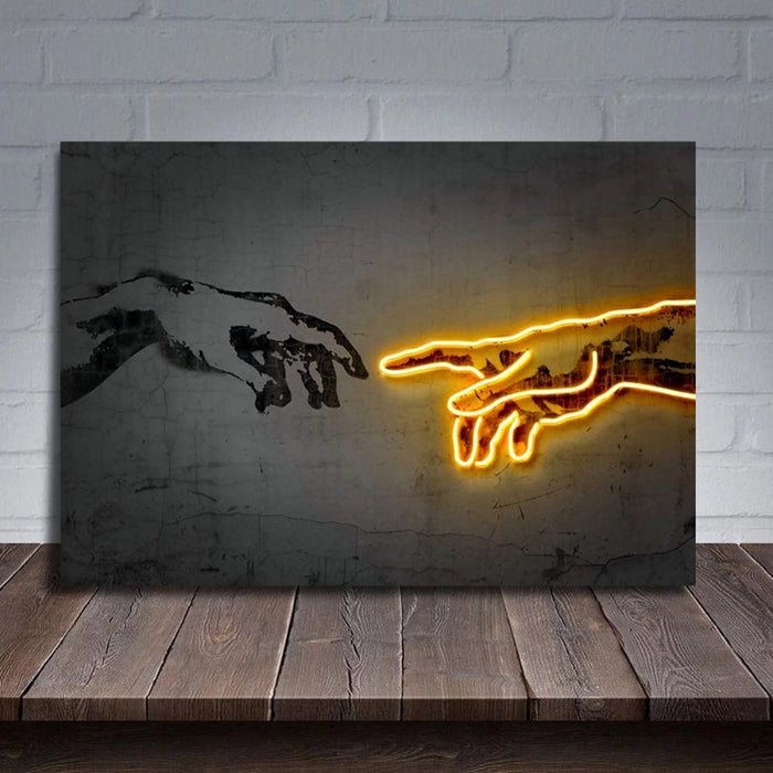 The Lighter Touch - Canvas Wall Art Painting