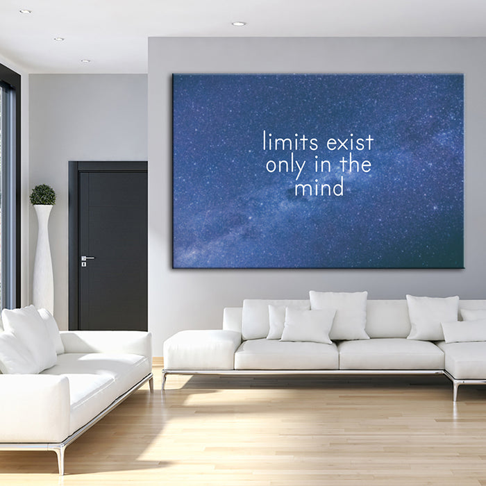 Galaxy Motivation - Canvas Wall Art Painting