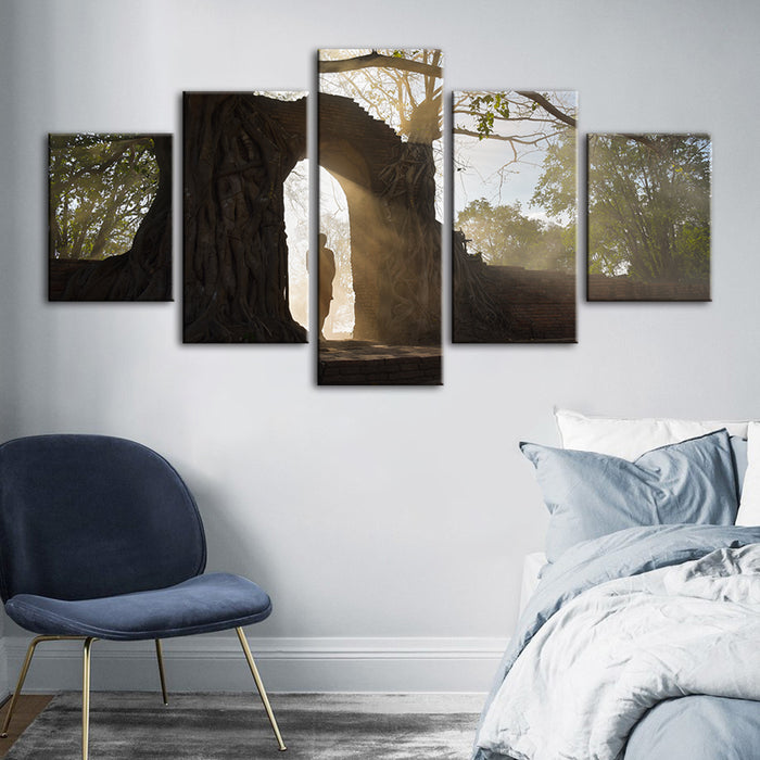 Under The Arch 5 Piece - Canvas Wall Art Painting