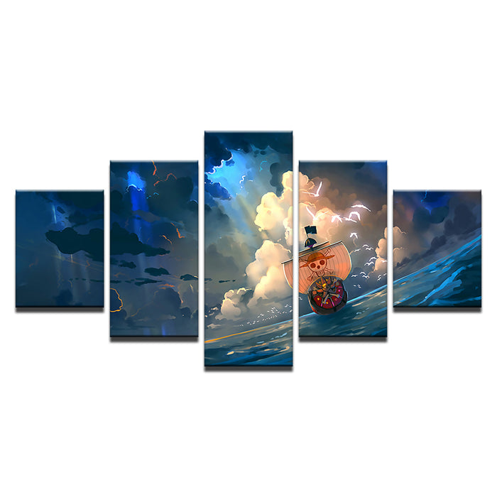 Pirate Paradise 5 Piece - Canvas Wall Art Painting