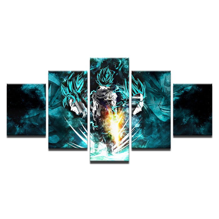 Powerful Force 5 Piece - Canvas Wall Art Painting