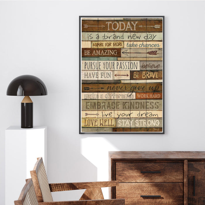 Modern Inspirational Quotes Posters Canvas Painting