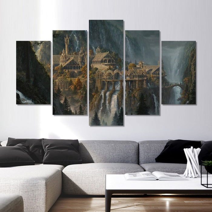 The Lord of The Rings Art - Canvas Wall Art Painting