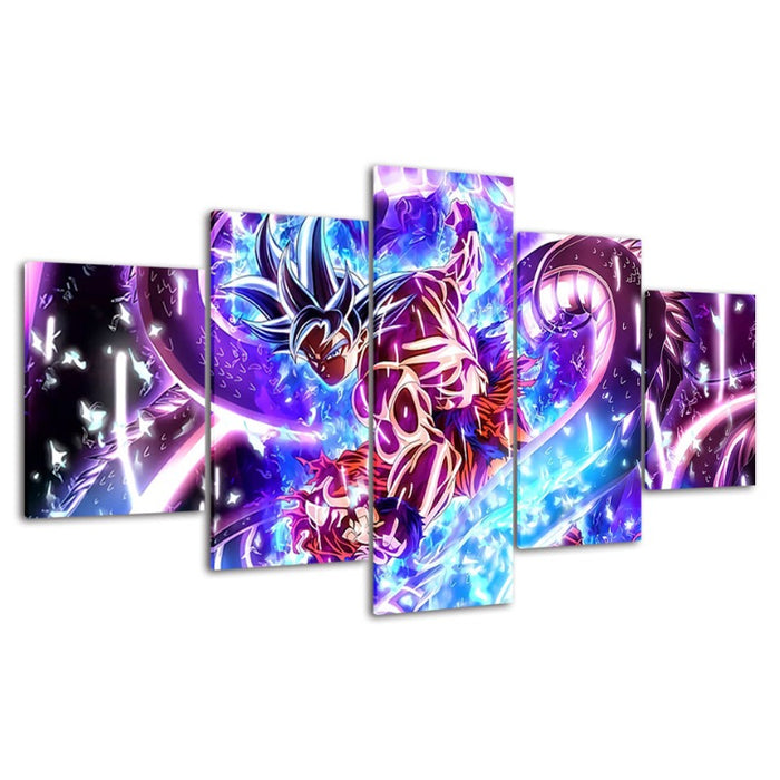 Dragon Ball Z- 5 Piece Canvas Wall Art Painting