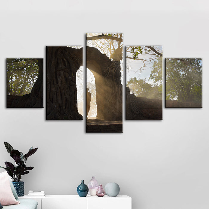 Under The Arch 5 Piece - Canvas Wall Art Painting