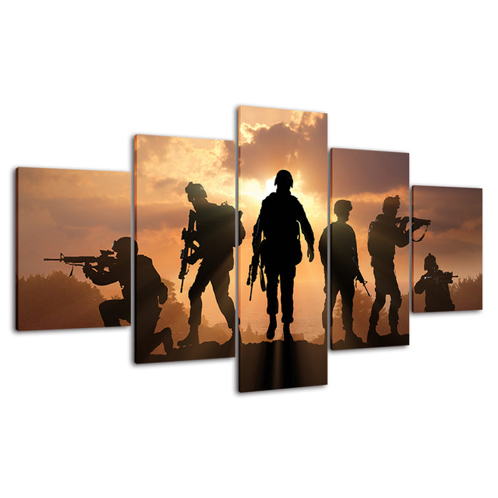 Our Heroes - Canvas Wall Art Painting
