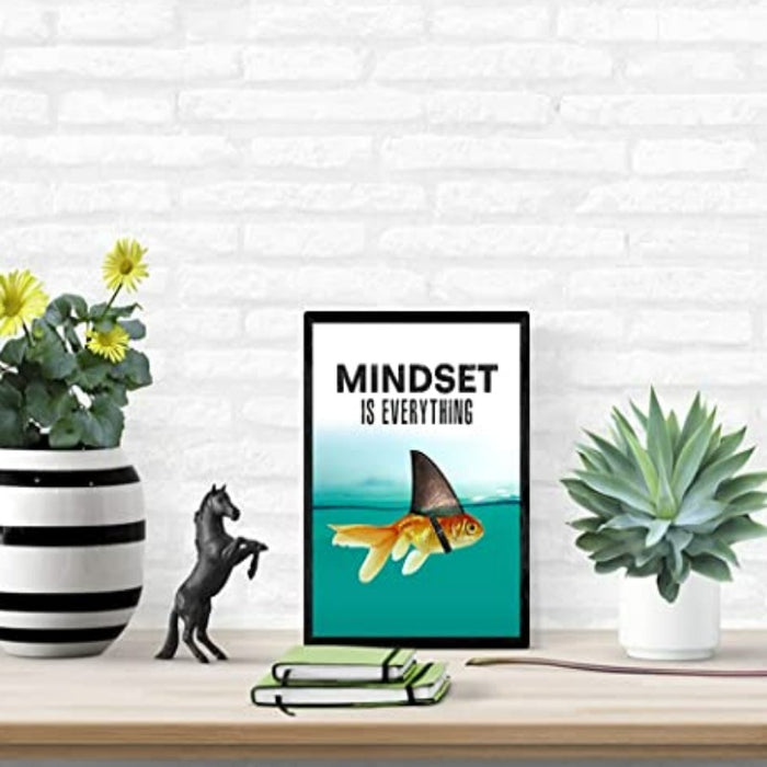 Mindset Is Everything - Motivational Wall Art Poster